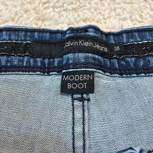 CALVIN KLEIN 38 Modern Boot Cut jeans - Picture 2 of 8